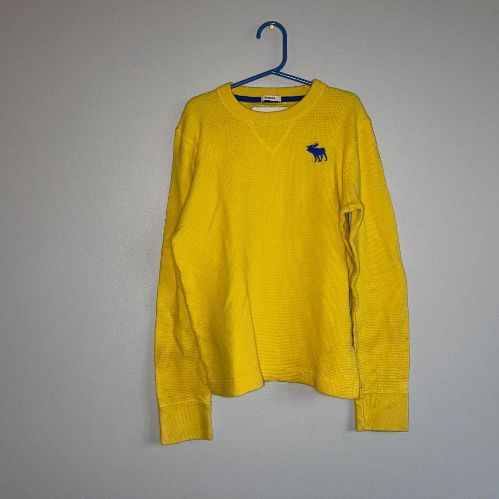 Abercrombie & Fitch Kids Boys Waffle Long Sleeve